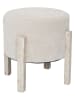THE HOME DECO FACTORY Kruk beige - (H)35 x Ø 35 cm