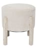 THE HOME DECO FACTORY Kruk beige - (H)35 x Ø 35 cm