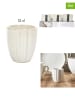 Make a Wish 4-delige set: espressobekers wit/beige - 120 ml