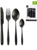THE HOME DECO FACTORY 16tlg. Besteckset in Schwarz