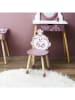 The Home Deco Kids Kinderstuhl "Madame Princesse" in Rosa - (B)28 x (H)57,5 x (T)28 cm