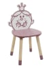 The Home Deco Kids Kinderstuhl "Madame Princesse" in Rosa - (B)28 x (H)57,5 x (T)28 cm