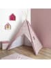 The Home Deco Kids Speeltent lichtroze - (B)120 x (H)160 x (D)120 cm