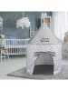 The Home Deco Kids Pop-Up-Spielzelt in Grau - (H)125 x Ø 100 cm