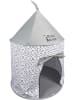 The Home Deco Kids Pop-Up-Spielzelt in Grau - (H)125 x Ø 100 cm