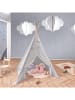 The Home Deco Kids Spielzelt in Grau - (B)120 x (H)160 x (T)120 cm