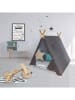 The Home Deco Kids Namiot w kolorze granatowym - 116 x 115 x 105 cm