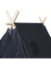 The Home Deco Kids Speeltent donkerblauw - (B)116 x (H)115 x (D)105 cm