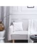 THE HOME DECO FACTORY Kissen ''Cocooning'' in Weiß - (L)40 x (B)40 cm