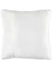 THE HOME DECO FACTORY Kissen ''Cocooning'' in Weiß - (L)40 x (B)40 cm