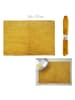 THE HOME DECO FACTORY Kurzflor-Teppich in Gelb - (L)170 x (B)120 cm