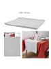 THE HOME DECO FACTORY Tafelloper grijs - (L)150 x (B)50 cm