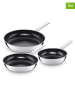 WMF 3er-Set: Edelstahl-Bratpfannen ''Durado''