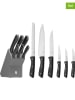 WMF 7tlg. Messer-Set "ProfiSelect" in Grau/ Schwarz