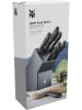 WMF 7tlg. Messer-Set "ProfiSelect" in Grau/ Schwarz