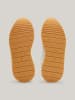 Tommy Hilfiger Leder-Sneakers in Weiß/ Beige