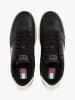Tommy Hilfiger Leren sneakers zwart