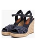 Tommy Hilfiger Sleehaksandalen donkerblauw