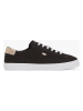 Tommy Hilfiger Leder-Sneakers in Schwarz