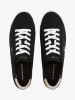 Tommy Hilfiger Leren sneakers zwart