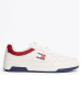 Tommy Hilfiger Skórzane sneakersy w kolorze kremowym