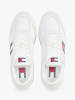 Tommy Hilfiger Leder-Sneakers in Weiß