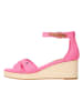 Tommy Hilfiger Keilsandaletten in Rosa