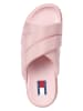 Tommy Hilfiger Klapki w kolorze jasnoróżowym