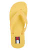 Tommy Hilfiger Zehentrenner in Gelb