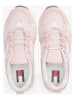 Tommy Hilfiger Leder-Sneakers in Rosa