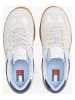 Tommy Hilfiger Leder-Sneakers in Creme