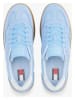 Tommy Hilfiger Leren sneakers lichtblauw