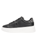 Tommy Hilfiger Leder-Sneakers in Schwarz