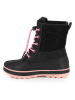 Kimberfeel Winterstiefel "Noor" in Schwarz/ Rosa