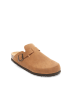 Mandel Clogs "Noe" in Hellbraun