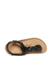 Mandel Teenslippers "Aida" zwart