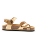 Mandel Sandalen goudkleurig