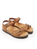 Mandel Sandalen "Neva" in Hellbraun