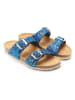 Mandel Slippers blauw