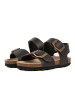 BABUNKERS Family Leren sandalen bruin