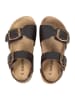 BABUNKERS Family Leder-Sandalen in Braun