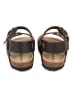 BABUNKERS Family Leder-Sandalen in Braun