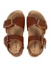 BABUNKERS Family Skórzane sandały w kolorze jasnobrązowym