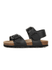 BABUNKERS Family Leren sandalen zwart