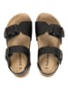BABUNKERS Family Leren sandalen zwart