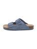BABUNKERS Family Leren slippers blauw