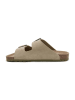 BABUNKERS Family Leren slippers beige