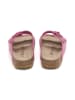 BABUNKERS Family Leder-Pantoletten in Pink