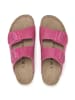 BABUNKERS Family Leder-Pantoletten in Pink