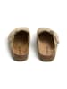 BABUNKERS Family Leder-Clogs in Beige